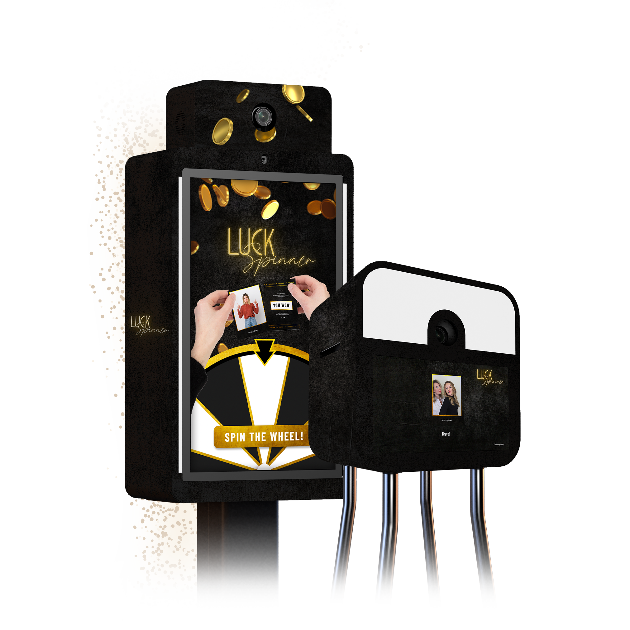 Photbooth luck spinner
